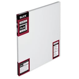 Blick Premier Heavyweight Stretched Cotton Canvas - 30" x 30", 1-3/8" Profile side view