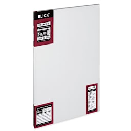 Blick Premier Heavyweight Stretched Cotton Canvas - 36" x 48", 1-3/8" Profile side view