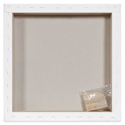 Blick Premier Heavyweight Stretched Cotton Canvas - 18" x 18", 2" Profile back