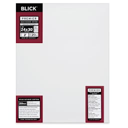 Blick Premier Heavyweight Stretched Cotton Canvas - 24" x 30", 2" Profile