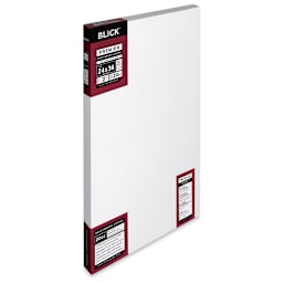 Blick Premier Heavyweight Stretched Cotton Canvas - 24" x 36", 2" Profile side view