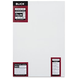 Blick Premier Heavyweight Stretched Cotton Canvas - 24" x 36", 2" Profile
