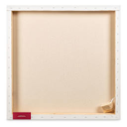 Blick Premier Heavyweight Stretched Cotton Canvas - 30" x 30", 2" Profile back