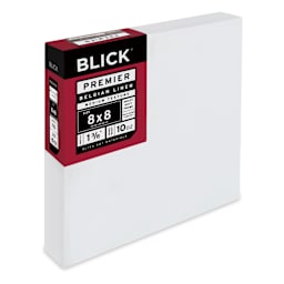 Blick Premier Belgian Linen - 8" x 8", Oil-Primed, 1-3/8" Profile