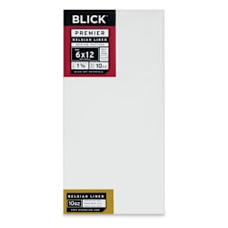 Blick Premier Belgian Linen - 6" x 12", Oil-Primed, 1-3/8" Profile