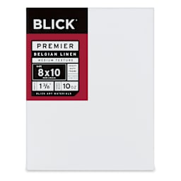Blick Premier Belgian Linen - 8" x 10", Oil-Primed, 1-3/8" Profile