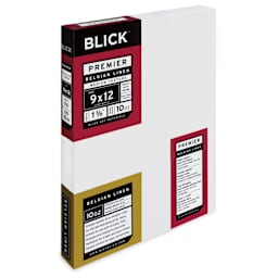 Blick Premier Belgian Linen - 9" x 12", Oil-Primed, 1-3/8" Profile