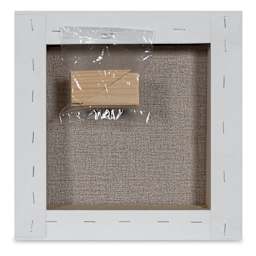 Blick Premier Belgian Linen - 10" x 10", Oil-Primed, 1-3/8" Profile back