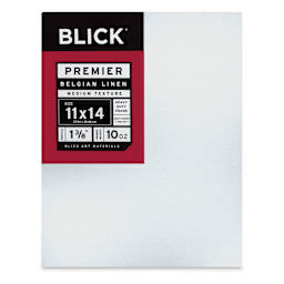 Blick Premier Belgian Linen - 11" x 14", Oil-Primed, 1-3/8" Profile