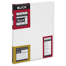 Blick Premier Belgian Linen - 18" x 24", Oil-Primed, 1-3/8" Profile