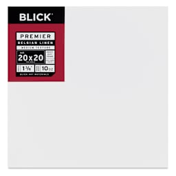 Blick Premier Belgian Linen - 20" x 20", Oil-Primed, 1-3/8" Profile