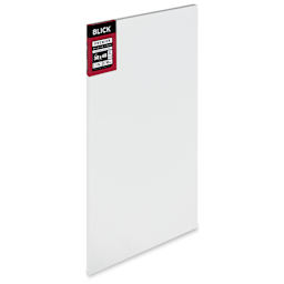 Blick Premier Belgian Linen - 30" x 48", Oil-Primed, 1-3/8" Profile side view