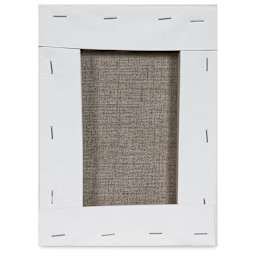 Blick Studio Linen Stretched Canvas - 6" x 8", Traditional 3/4" Profile (back)