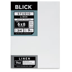 Blick Studio Linen Stretched Canvas - 6" x 8", Traditional 3/4" Profile
