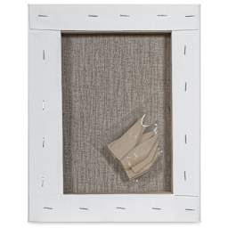 Blick Studio Linen Stretched Canvas - 8" x 10", Traditional 3/4" Profile (back)