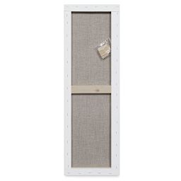Blick Studio Linen Stretched Canvas - 10" x 30", Traditional 3/4" Profile (Back)