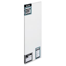 Blick Studio Linen Stretched Canvas - 10" x 30", Traditional 3/4" Profile (side view)