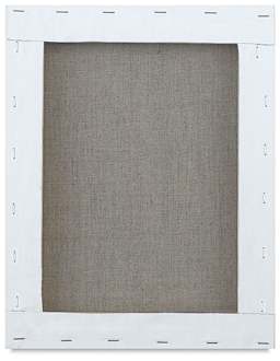 Blick Studio Linen Stretched Canvas - 11" x 14", Traditional 3/4" Profile (back)