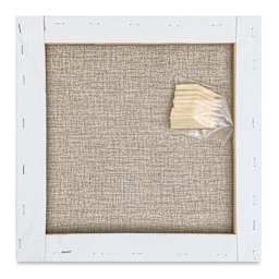 Blick Studio Linen Stretched Canvas - 12" x 12", Traditional 3/4" Profile (back0