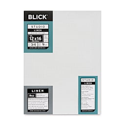 Blick Studio Linen Stretched Canvas - 12" x 16", Traditional 3/4" Profile