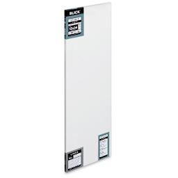 Blick Studio Linen Stretched Canvas - 12" x 36", Traditional 3/4" Profile (side view)