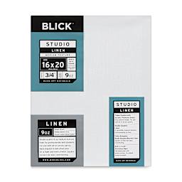 Blick Studio Linen Stretched Canvas - 16" x 20", Traditional 3/4" Profile