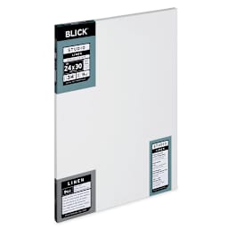 Blick Studio Linen Stretched Canvas - 24" x 30", Traditional 3/4" Profile (side view)
