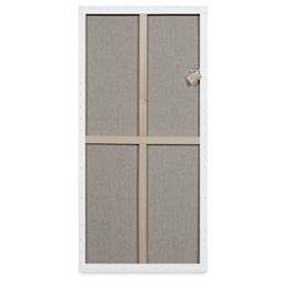 Blick Studio Linen Stretched Canvas - 24" x 48", Traditional 3/4" Profile (back)