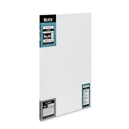 Blick Studio Linen Stretched Canvas - 36" x 48", Traditional 3/4" Profile (side view)
