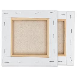 Blick Academic Cotton Stretched Canvas Pack - 6" x 6", Pkg of 2 backs