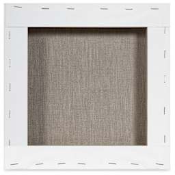 Blick Studio Linen Stretched Canvas - 10" x 10", Gallery 1-1/2" Profile (back)