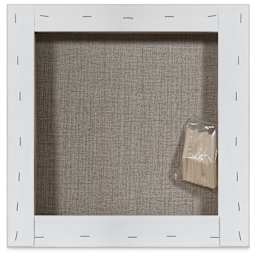 Blick Studio Linen Stretched Canvas - 12" x 12", Gallery 1-1/2" Profile (back)