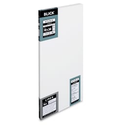 Blick Studio Linen Stretched Canvas - 18" x 36", Gallery 1-1/2" Profile (side view)