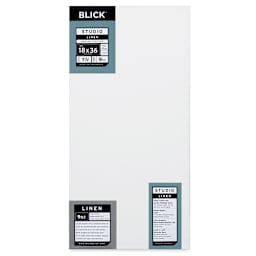 Blick Studio Linen Stretched Canvas - 18" x 36", Gallery 1-1/2" Profile