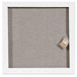 Blick Studio Linen Stretched Canvas - 20" x 20", Gallery 1-1/2" Profile (back)