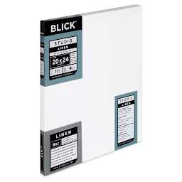 Blick Studio Linen Stretched Canvas - 20" x 24", Gallery 1-1/2" Profile (side view)