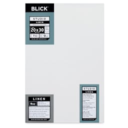 Blick Studio Linen Stretched Canvas - 20" x 30", Gallery 1-1/2" Profile