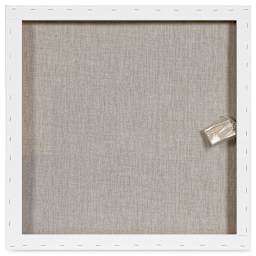 Blick Studio Linen Stretched Canvas - 24" x 24", Gallery 1-1/2" Profile (back)