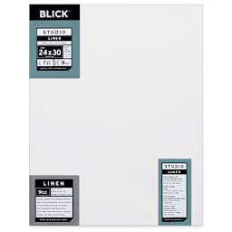 Blick Studio Linen Stretched Canvas - 24" x 30", Gallery 1-1/2" Profile
