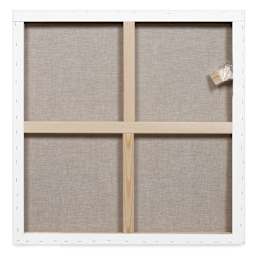 Blick Studio Linen Stretched Canvas - 30" x 30", Gallery 1-1/2" Profile (back)