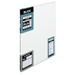 Blick Studio Linen Stretched Canvas - 30" x 36", Gallery 1-1/2" Profile (side view)