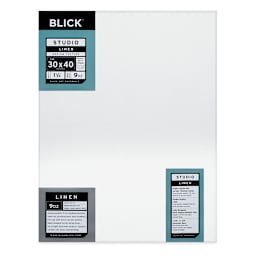 Blick Studio Linen Stretched Canvas - 30" x 40", Gallery 1-1/2" Profile