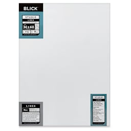 Blick Studio Linen Stretched Canvas - 36" x 48", Gallery 1-1/2" Profile