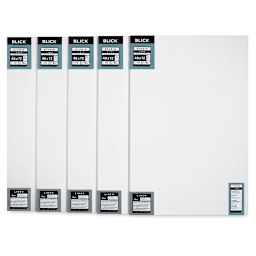 Blick Studio Linen Stretched Canvas - 48" x 72", Gallery 1-1/2" Profile, Pkg of 5