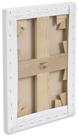 Masterpiece Elite Cotton Canvas - Back of Canvas showing braces
