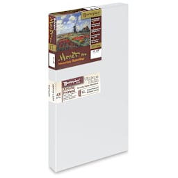 Masterpiece Monet Pro Artfix Linen Canvas - 10" x 20", Acrylic Primed