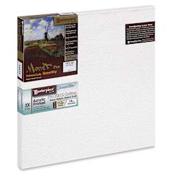 Masterpiece Monet Pro Sausalito Cotton Canvas - 12" x 12", Acrylic-Primed
