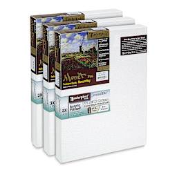 Masterpiece Monet Pro Sausalito Cotton Canvas - Value Pack of 3, 11" x 14"