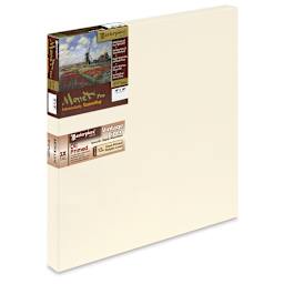 Masterpiece Monet Pro Linen Canvas - 18" x 18", Oil Primed