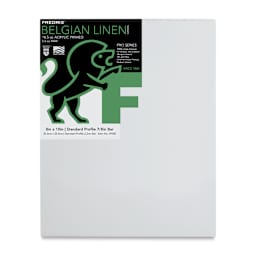 Fredrix Pro Series Traditional Profile Belgian Linen Canvas - 8" x 10", Acrylic Primed